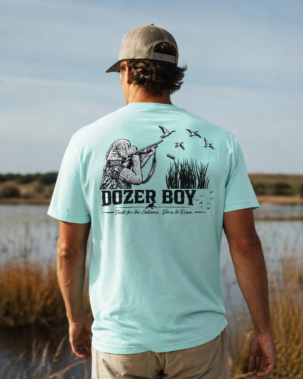 Dozer Boy Bird Shot Short Sleeve