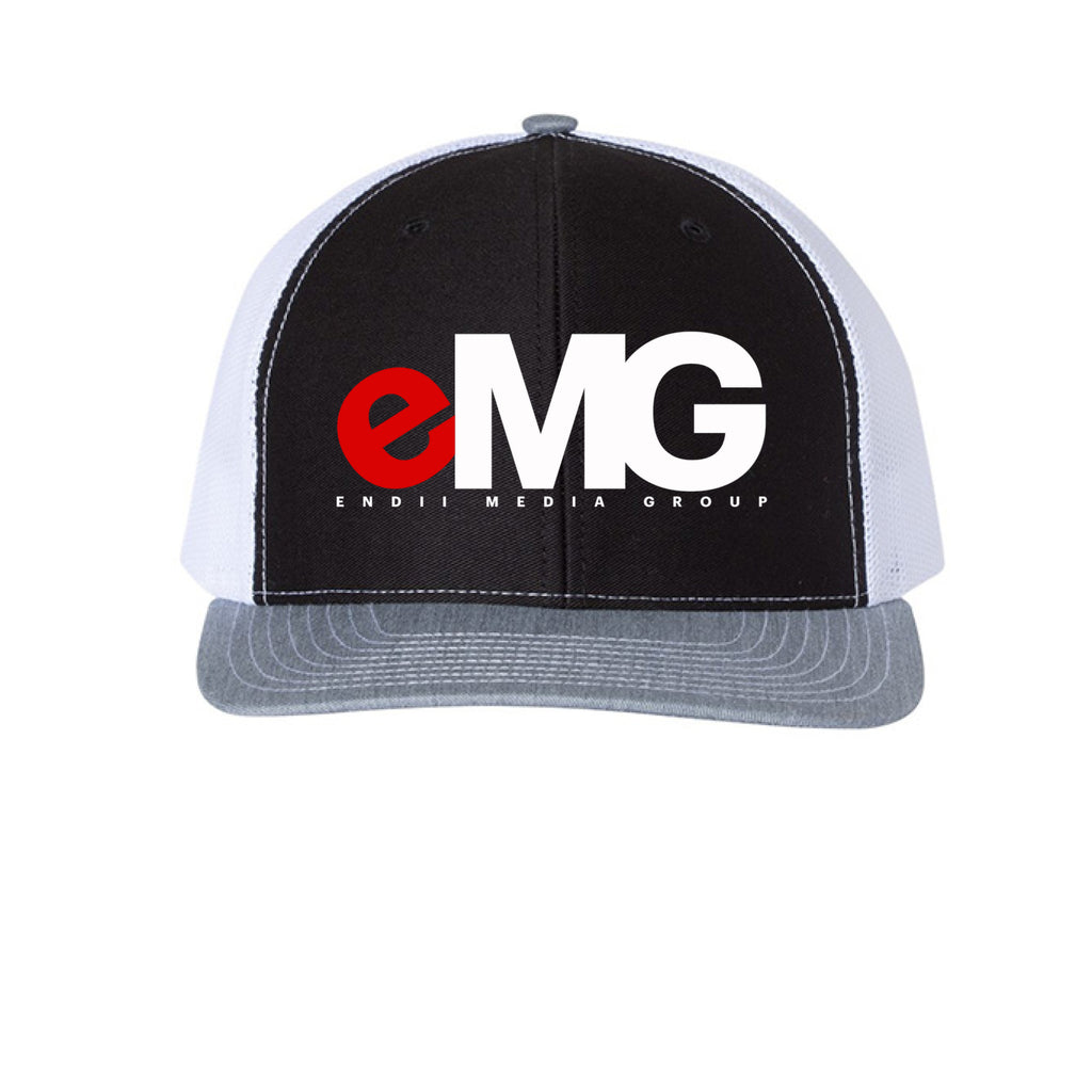 Black/ White/ Heather Grey - FRONT