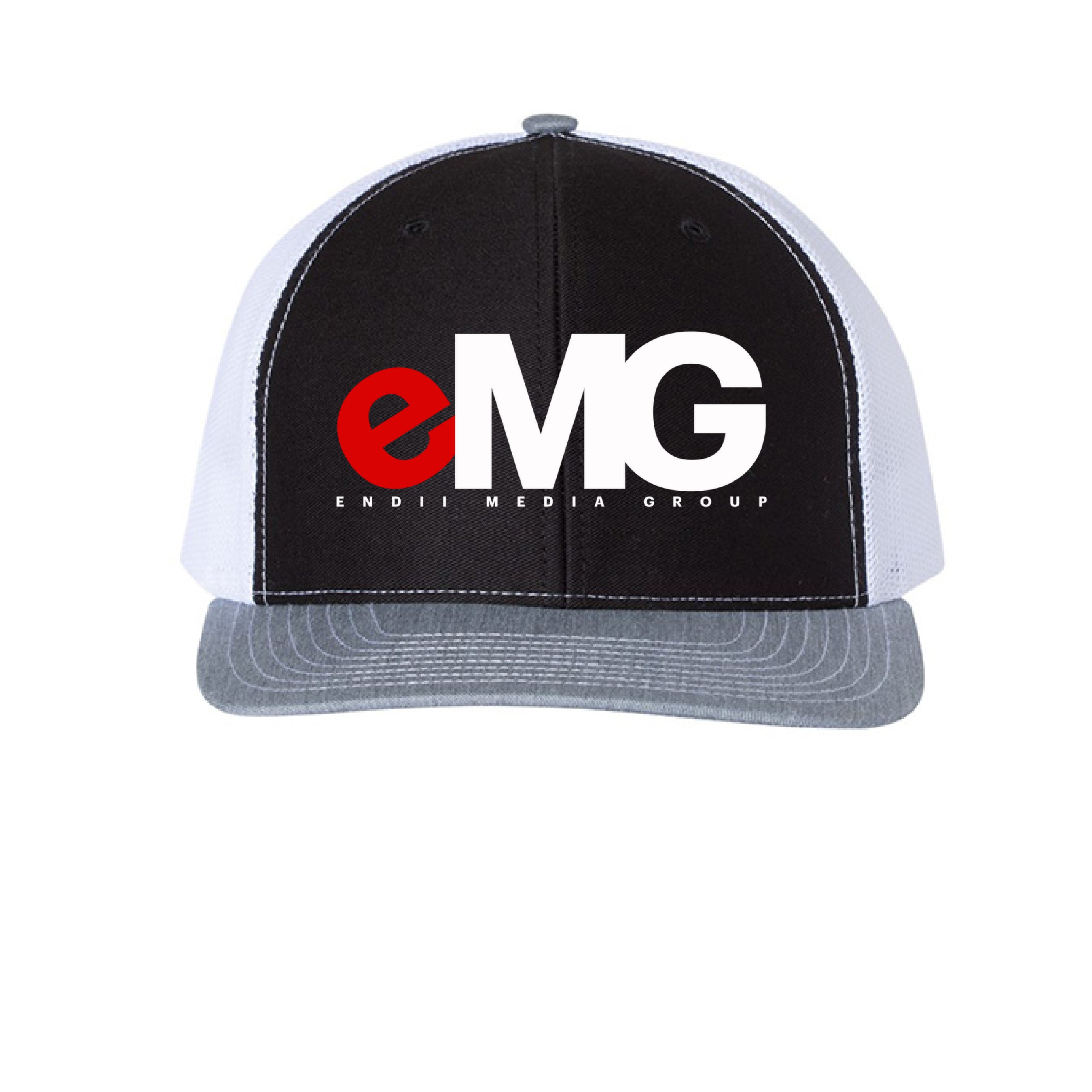 Black/ White/ Heather Grey - FRONT