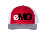 Red/ White/ Heather Grey - FRONT