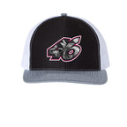 Black/ White/ Heather Grey - FRONT