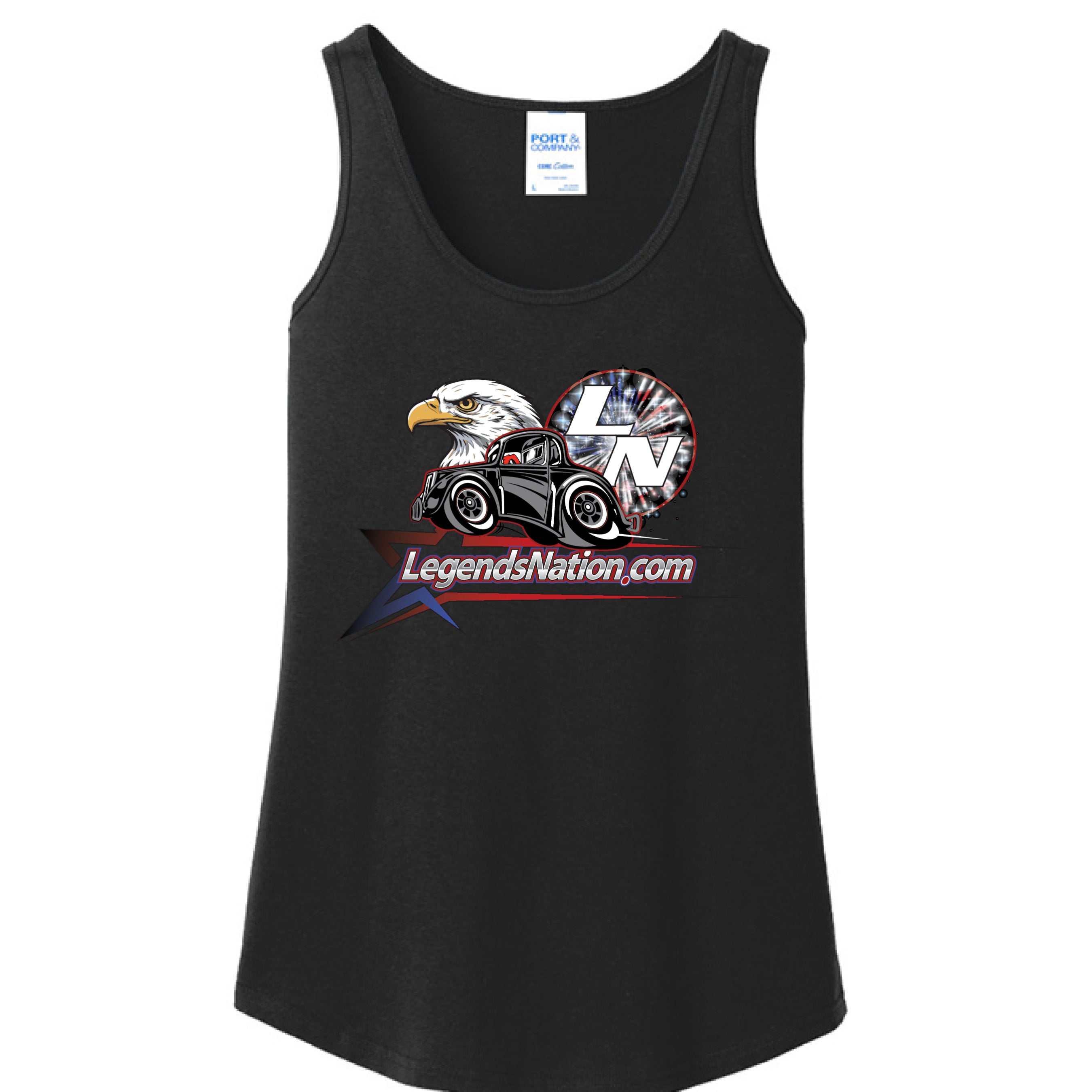 2026 Legends Nation USA Full Front Women's Tank Top – Nitro Swag