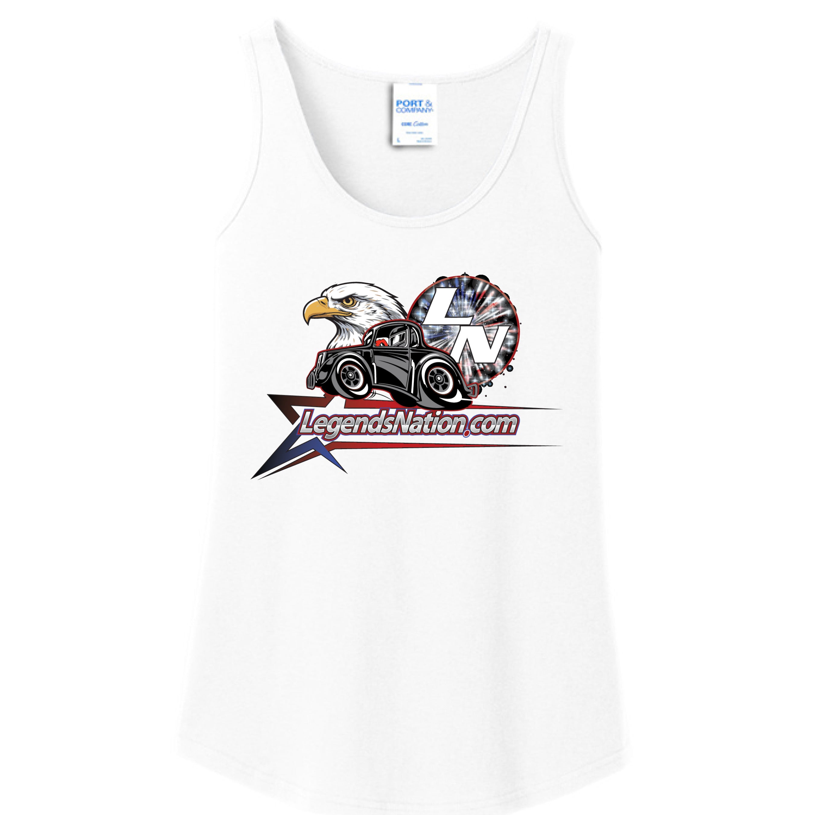 2026 Legends Nation USA Full Front Women's Tank Top – Nitro Swag