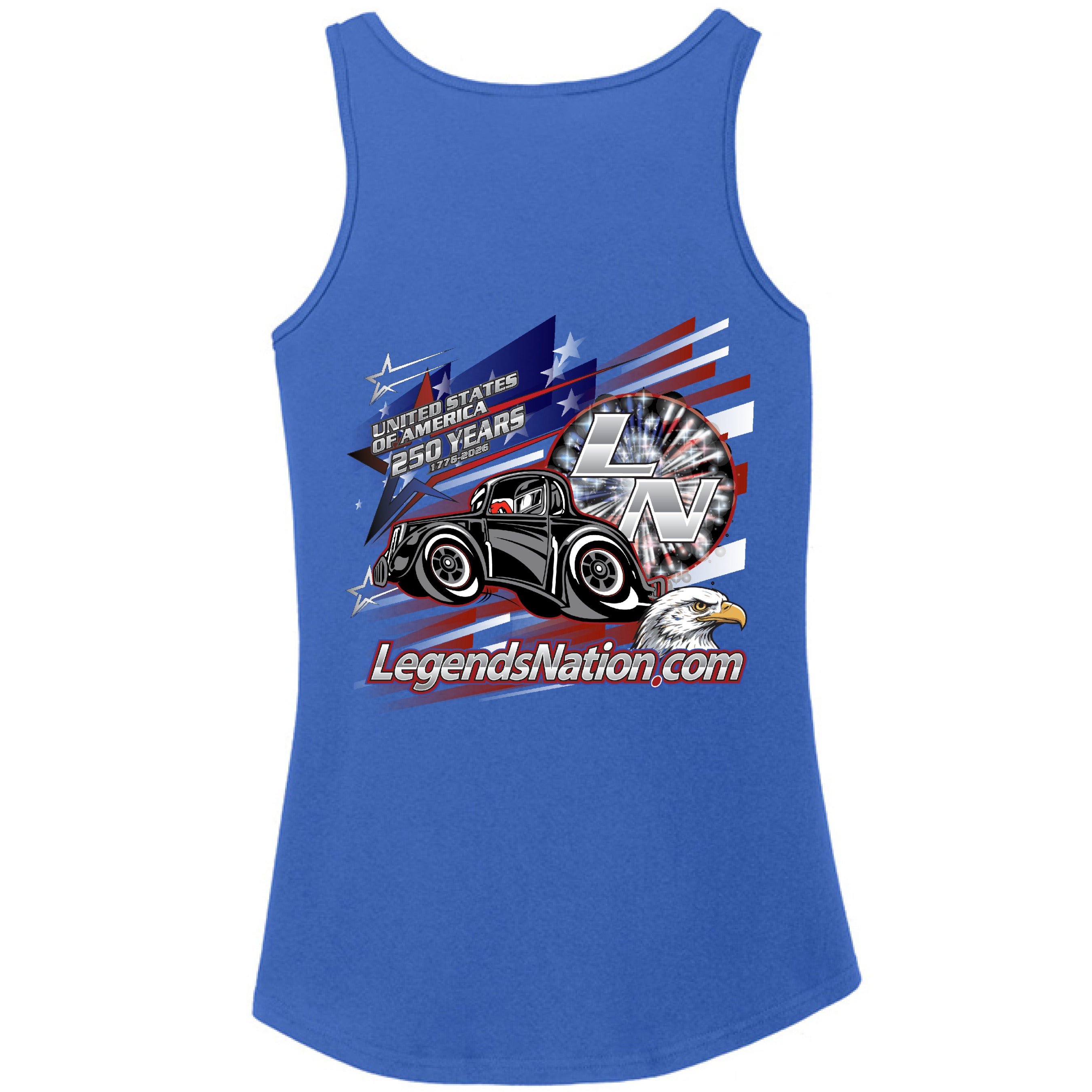 2026 Legends Nation USA Pocket Logo Women's Tank Top – Nitro Swag