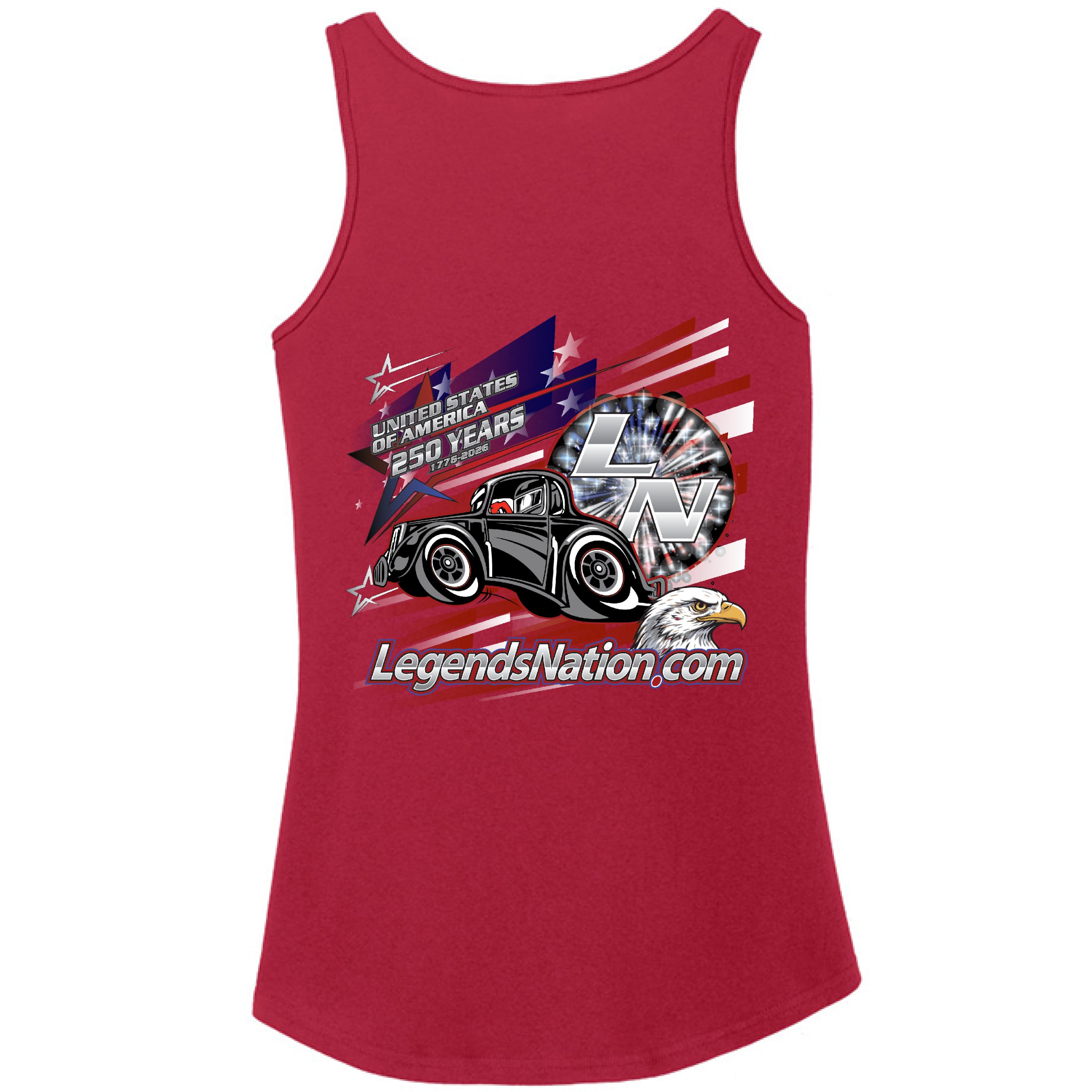 2026 Legends Nation USA Pocket Logo Women's Tank Top – Nitro Swag